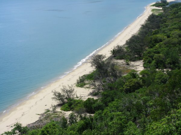 Beach just up from Cairns