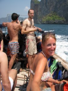 Sophie on the Long Tail to Phi Phi Ley