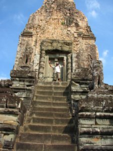 Dale at the top of Pre Rup