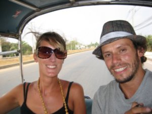 Us on the way to Cambodia