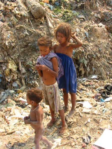 Kids in the dump