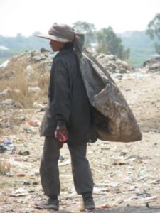 Collecting valuable rubbish
