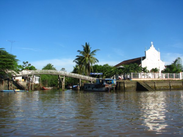 Church on the canal