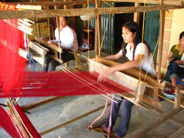 Traditional weaving