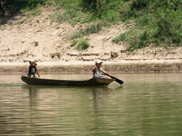 Fishermen on the river Nam Ou
