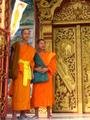 Monks at Wat Manolom