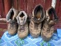 Our boots after our trek