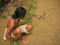 Mowgli and his cobra