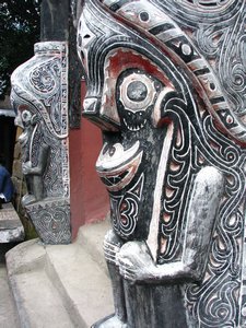 Batak carvings