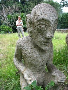 Batak Stone carving