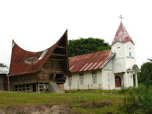 Batak House & Church