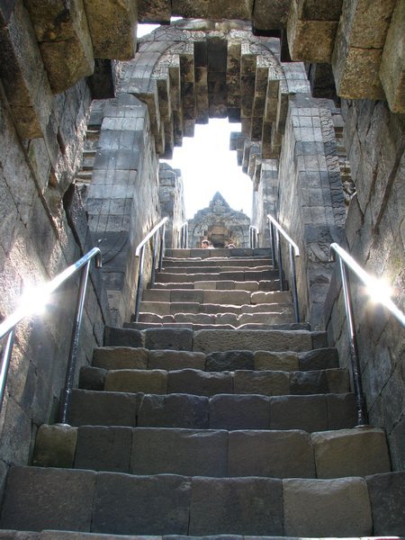 Borobudur staircase