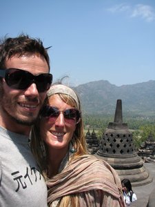Us on Borobudur