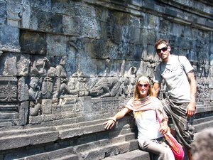 Us and Borobudur carvings