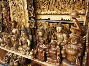 Woodcarving shop