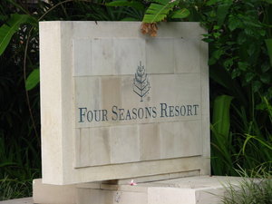 Four seasons in Ubud