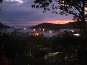 View of Labuanbajo port from our guesthouse