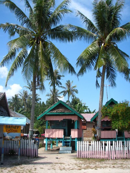 Our huts at Donggala