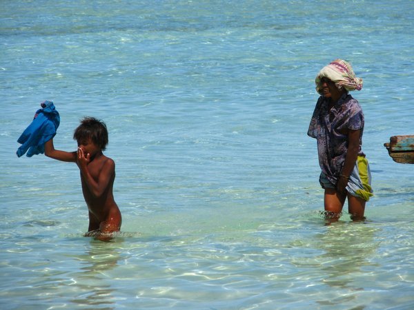 Sea gypsy kids