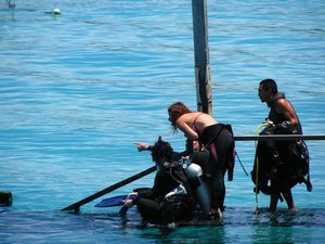 Divers on Mabul