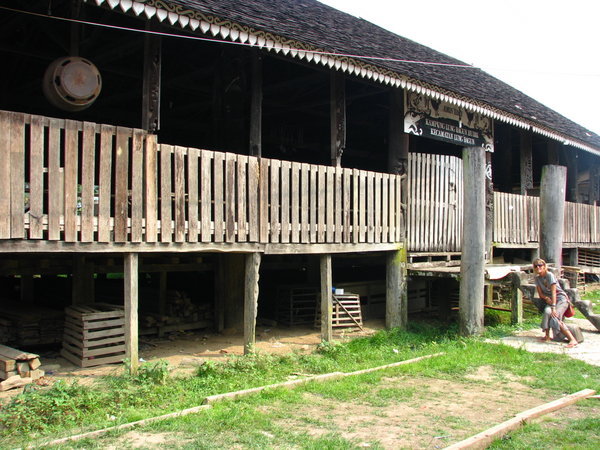 Longhouse in Long Bagun