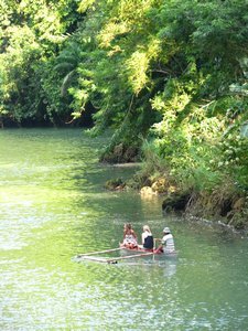 Going up the Loboc River