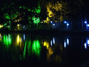 Pretty lights along the Loboc River