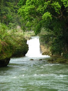 Waterfall on the Loboc River