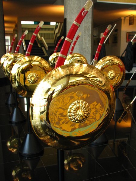 Shield & Sword in the Royal Regalia Museum