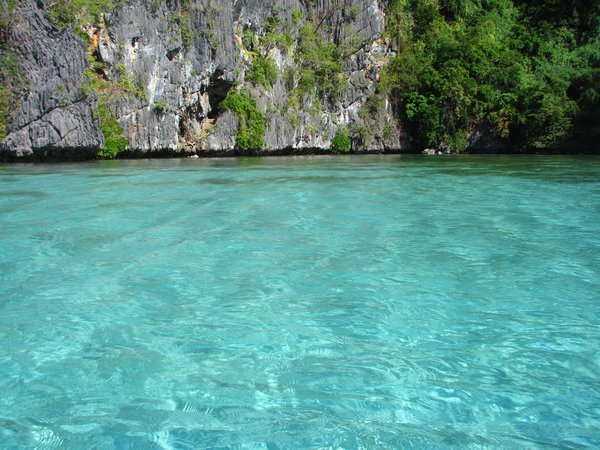 Water around Coron Island