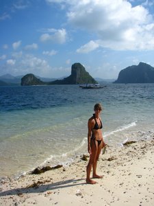 Sophie on the Pinagbuyutan Island 