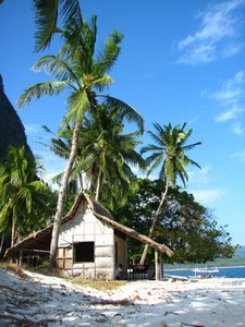 hut on Pinabuyalan Island