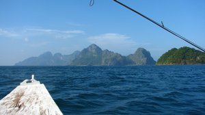 View going back to El NIdo