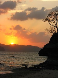 Sunset from Pinagbuyutan Island