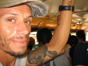 Dale in the jeepney