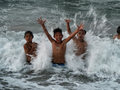 Bugong Beach kids