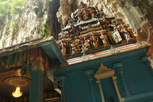 Temple in the caves