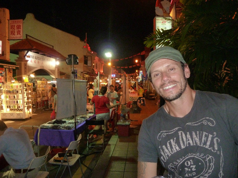 Dale at the night market