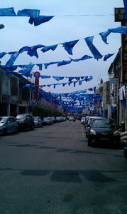 Street Bunting in Chinatown