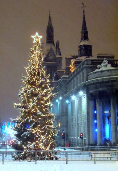 Christmas in Aberdeen.