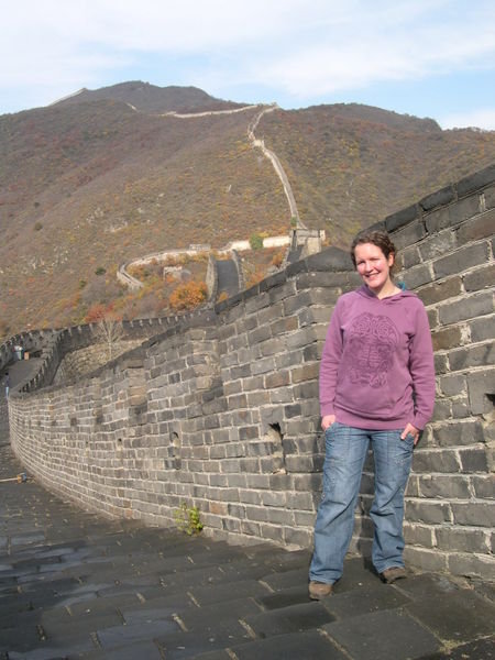 Emma on the Great Wall