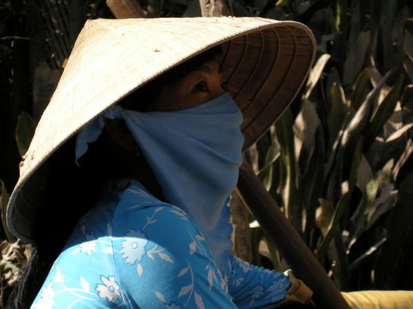 Local woman from the Mekong Delta