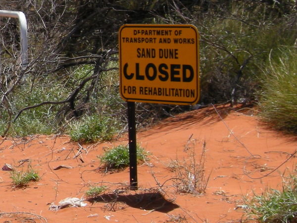Even sand dunes have their off days