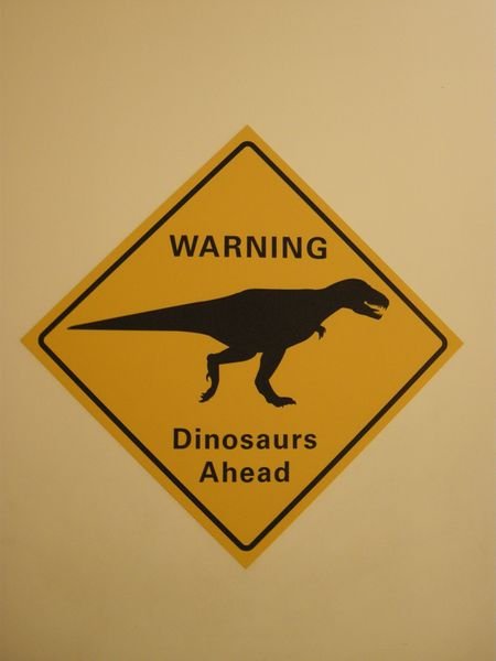 Sign in Melbourne Museum