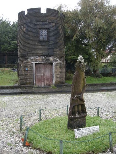 One of the spirits from Chiloean folklore in Ancud