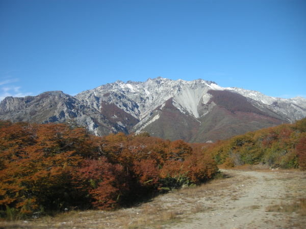 The road from Esquel to Bariloche