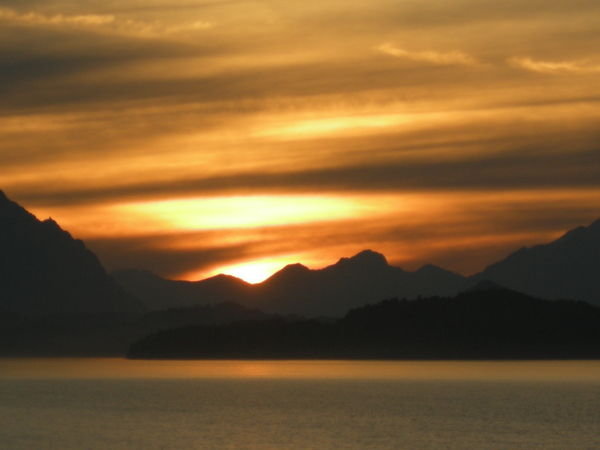 Bariloche sunset