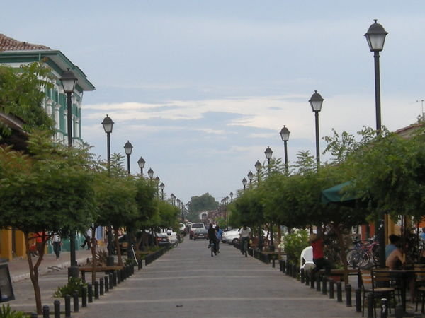 The main street