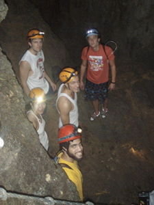 Just after we climbed in