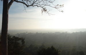 View over the Champasak wetlands